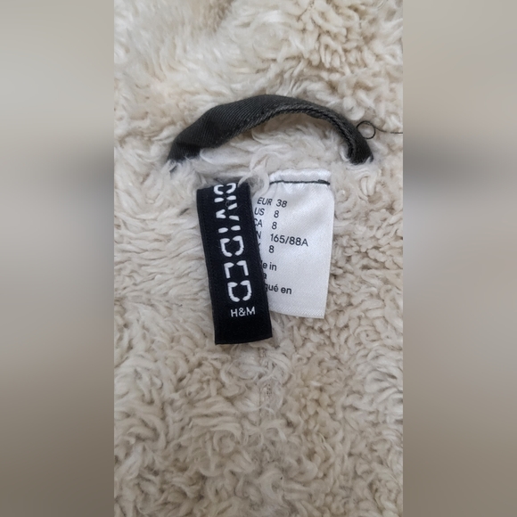 Gray Winter Coat H&M size 8 - Picture 8 of 16